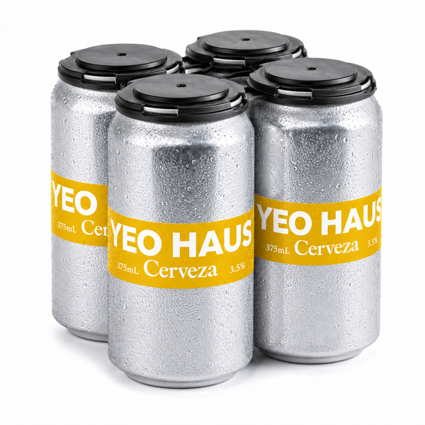Cerveza four-pack