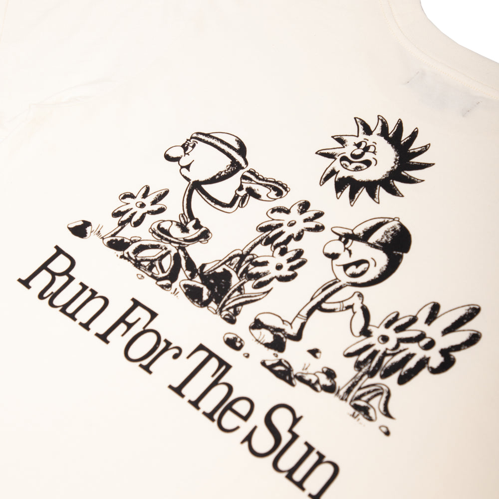 Run for the Sun T-shirt - White