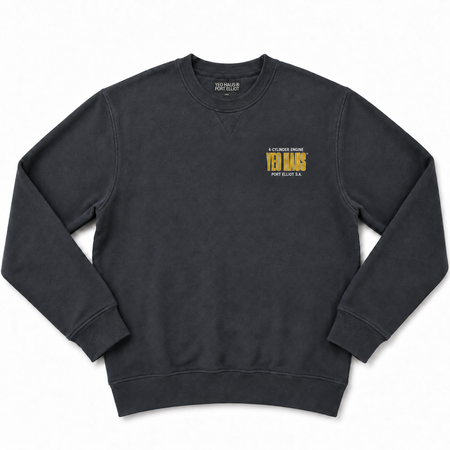 4 Cylinder Sweatshirt - Vintage Black