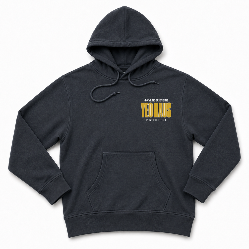4 Cylinder Hoodie - Vintage Black