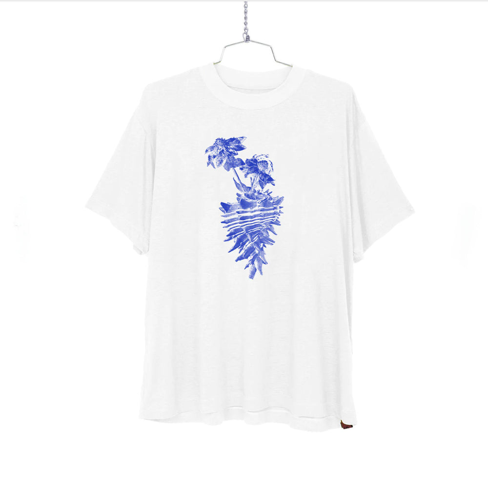 Welcome Rivers Linen DRILL tee white