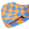 Crochet Bucket Hat Blue/Orange