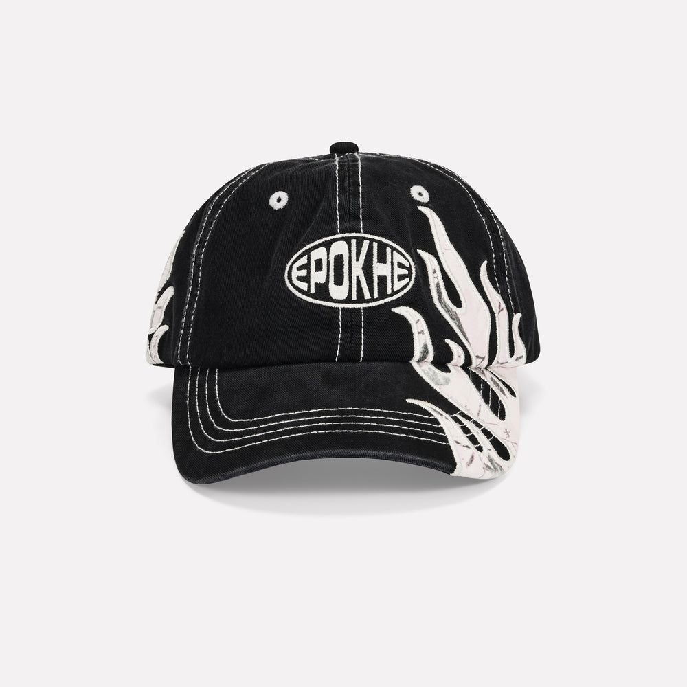 EPOKHE Inferno Cap - Washed Black/Pink Real Tree Camo