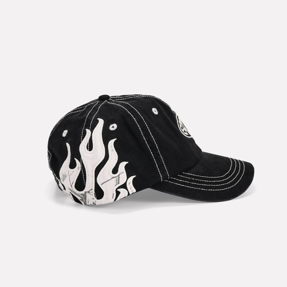 EPOKHE Inferno Cap - Washed Black/Pink Real Tree Camo