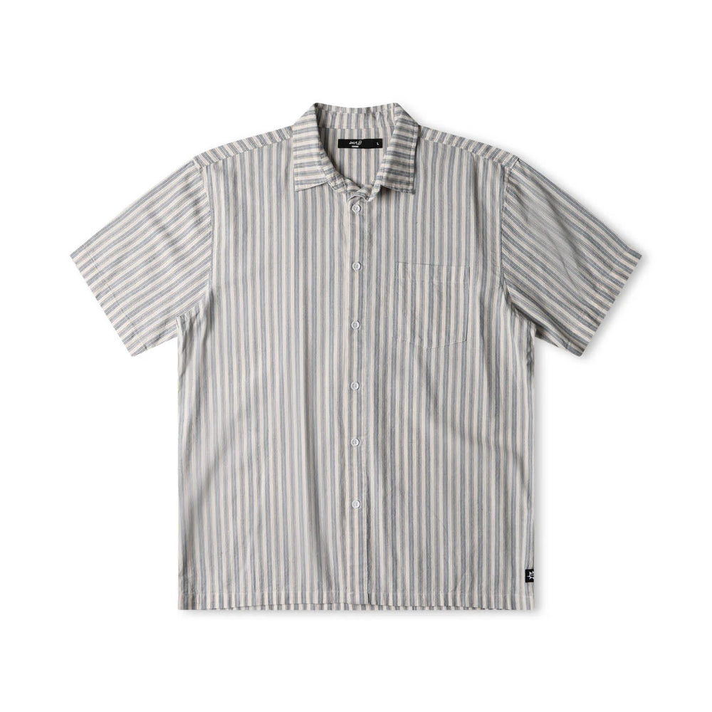 FORMER - Reynolds Stripe Shirt Bone