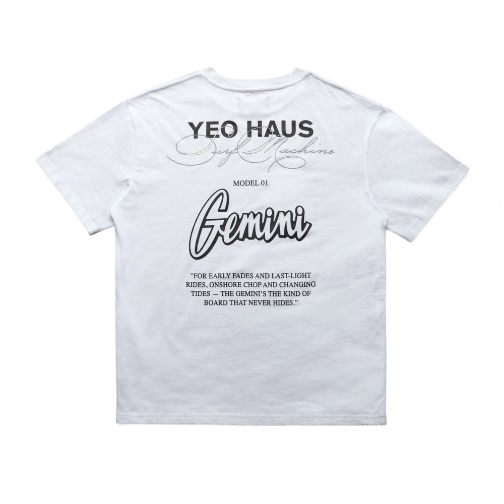 Gemini Tee - White