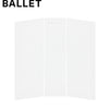 Ballet - White Sinatra Front Pad