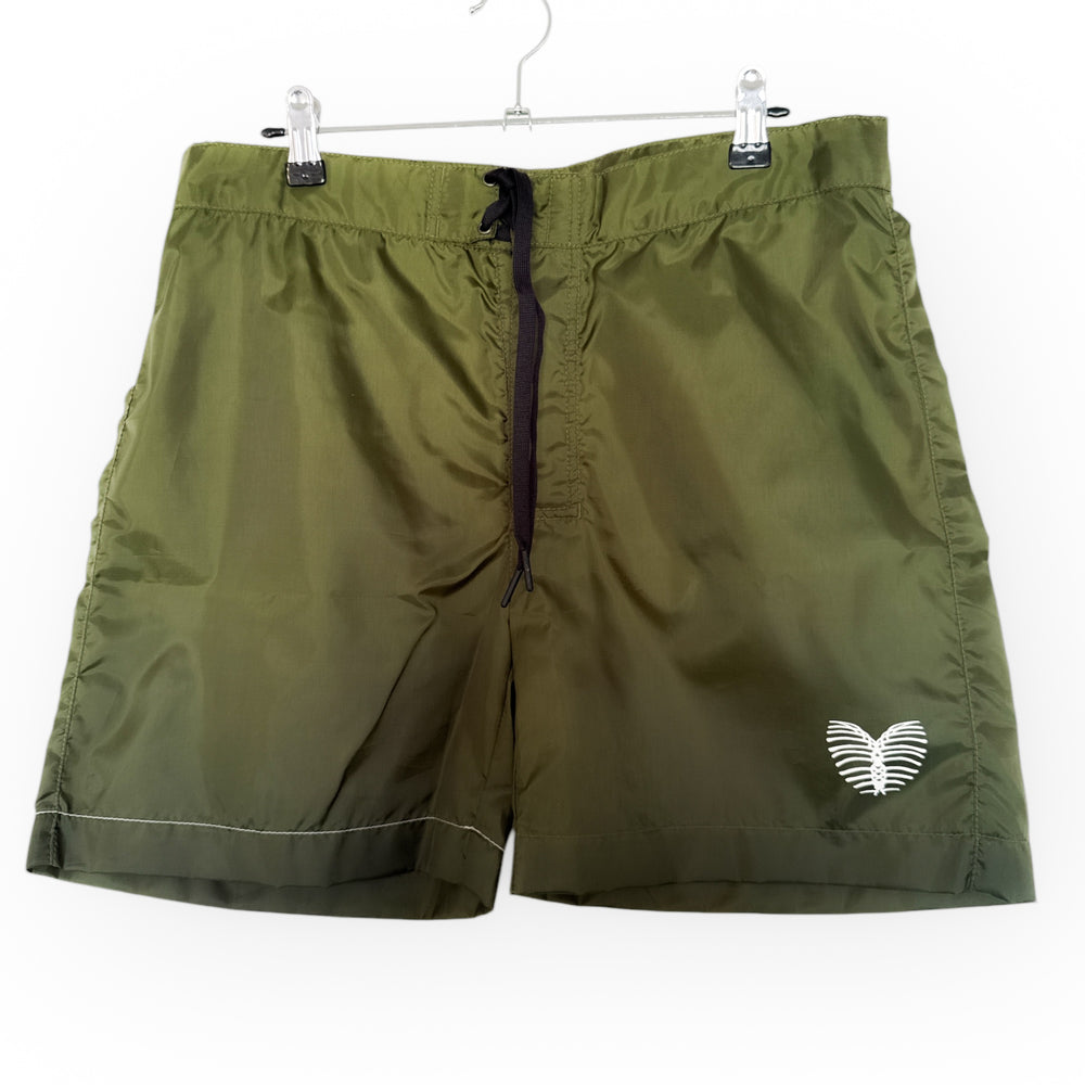 Welcome Rivers Nylon Surf Short Green