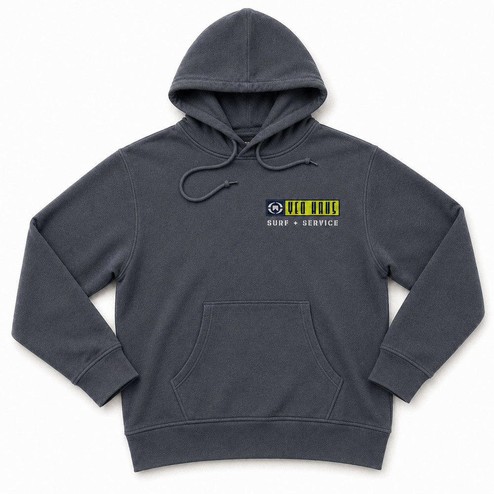 Surf + Service - Hoodie Vintage Black