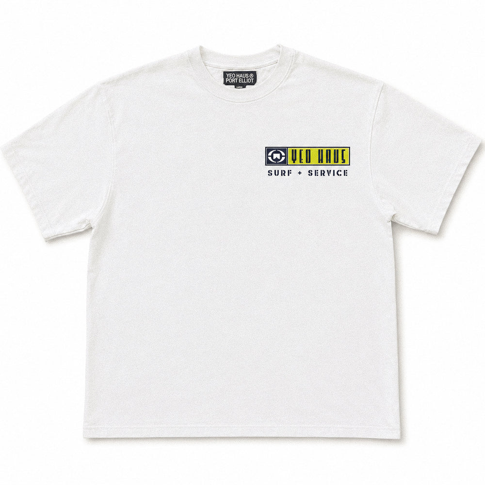 Surf + Service - T-Shirt White