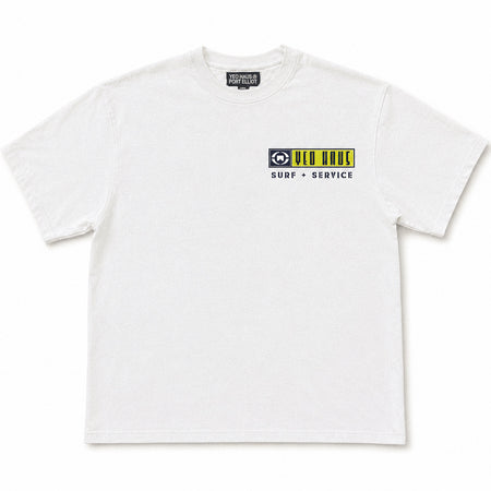 Surf + Service - T-Shirt White