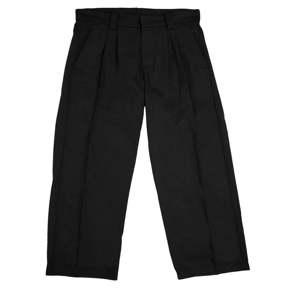 Welcome Rivers - Baggy Twill Trousers Black