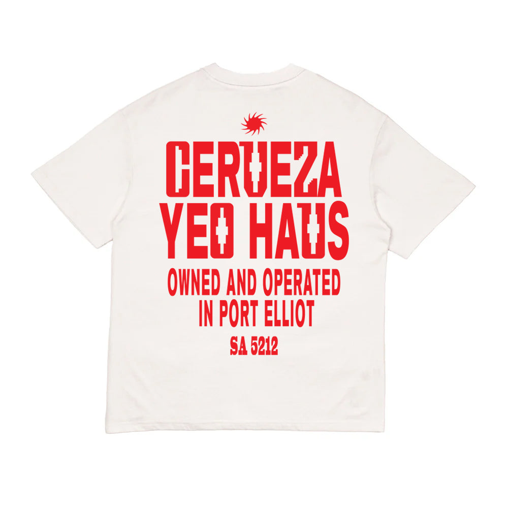 YEO® Cerveza T-shirt - White