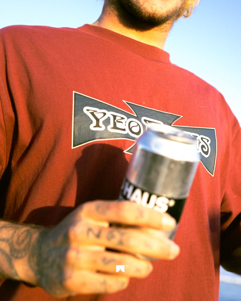 Yeo Haus beer and apparel.