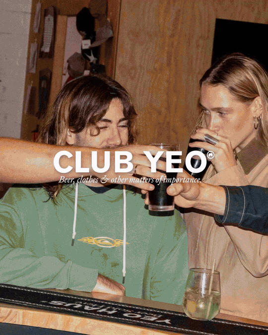 CLUB YEO — Beer, clothes & other matters of importance.
