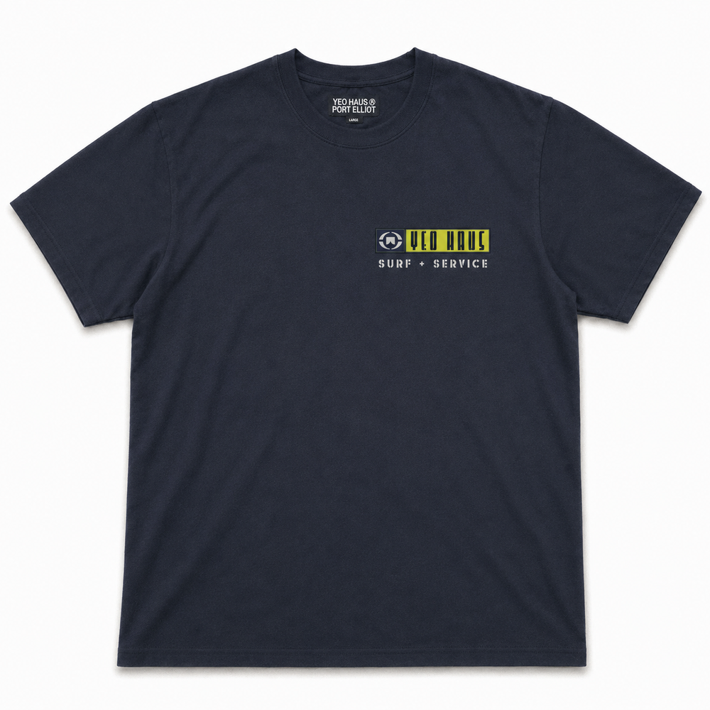 Surf + Service - T-Shirt Vintage Black