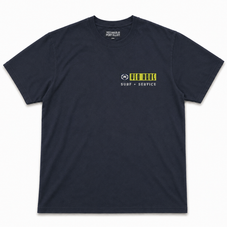 Surf + Service - T-Shirt Vintage Black