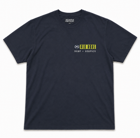 Surf + Service - T-Shirt Vintage Black