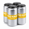 Yeo Haus Cerveza four-pack with fitted black carrier