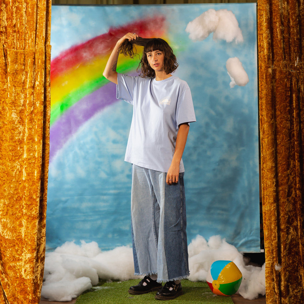 Starburst Tee - Baby Blue