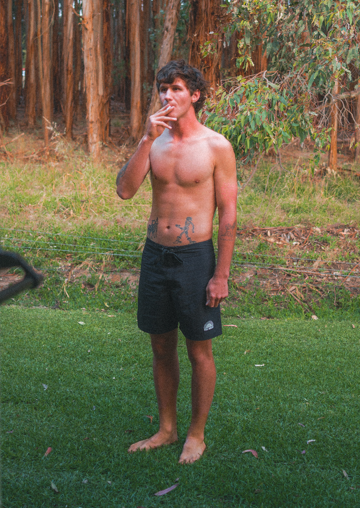 Starburst Boardshort - Black